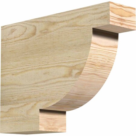 Ekena Millwork Alpine Rough Sawn Rafter Tail, Douglas Fir, 4"W x 12"H x 16"L RFT04X12X16ALP00RDF